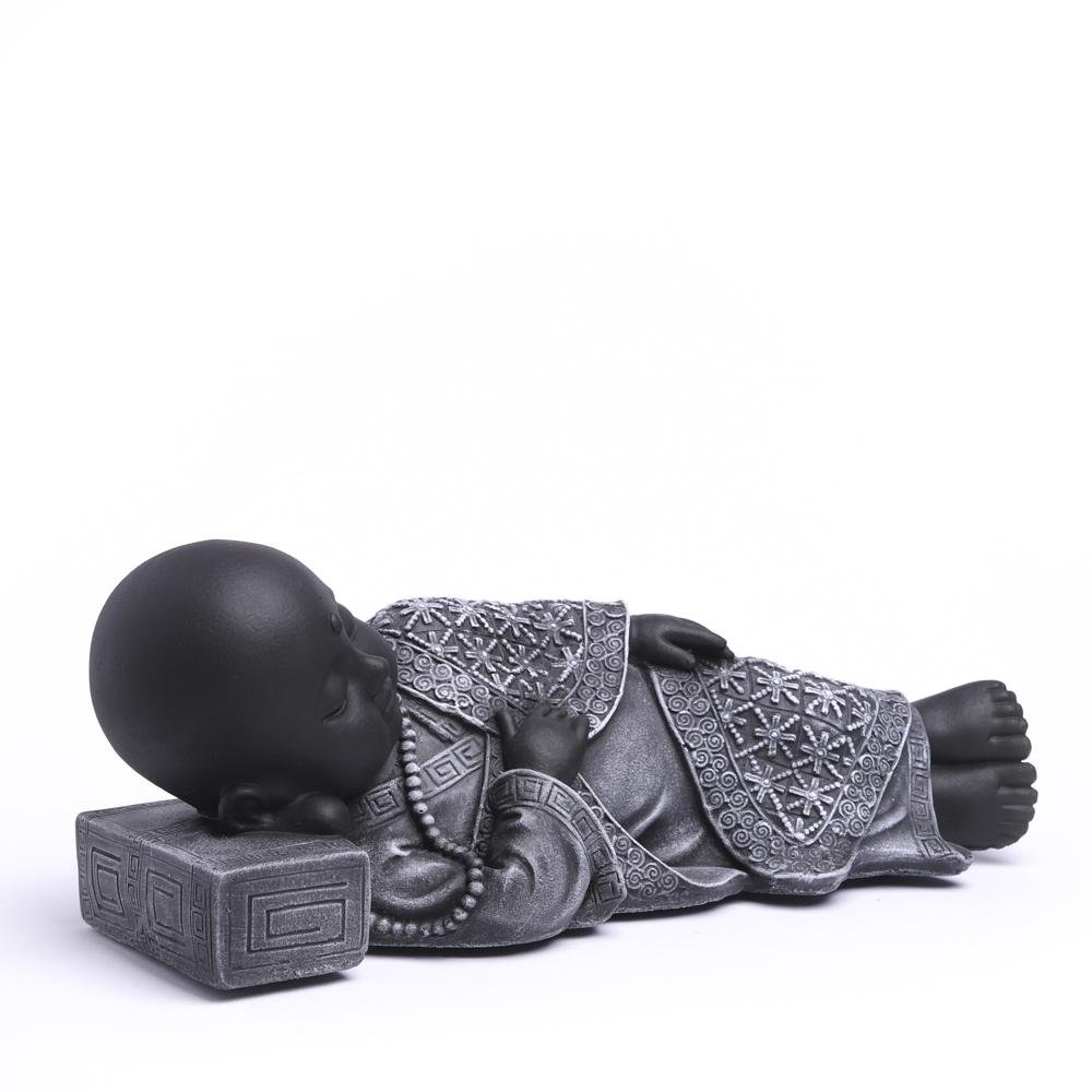 buddha-figur-liegend-tiefes kunsthandwerk-schwarz