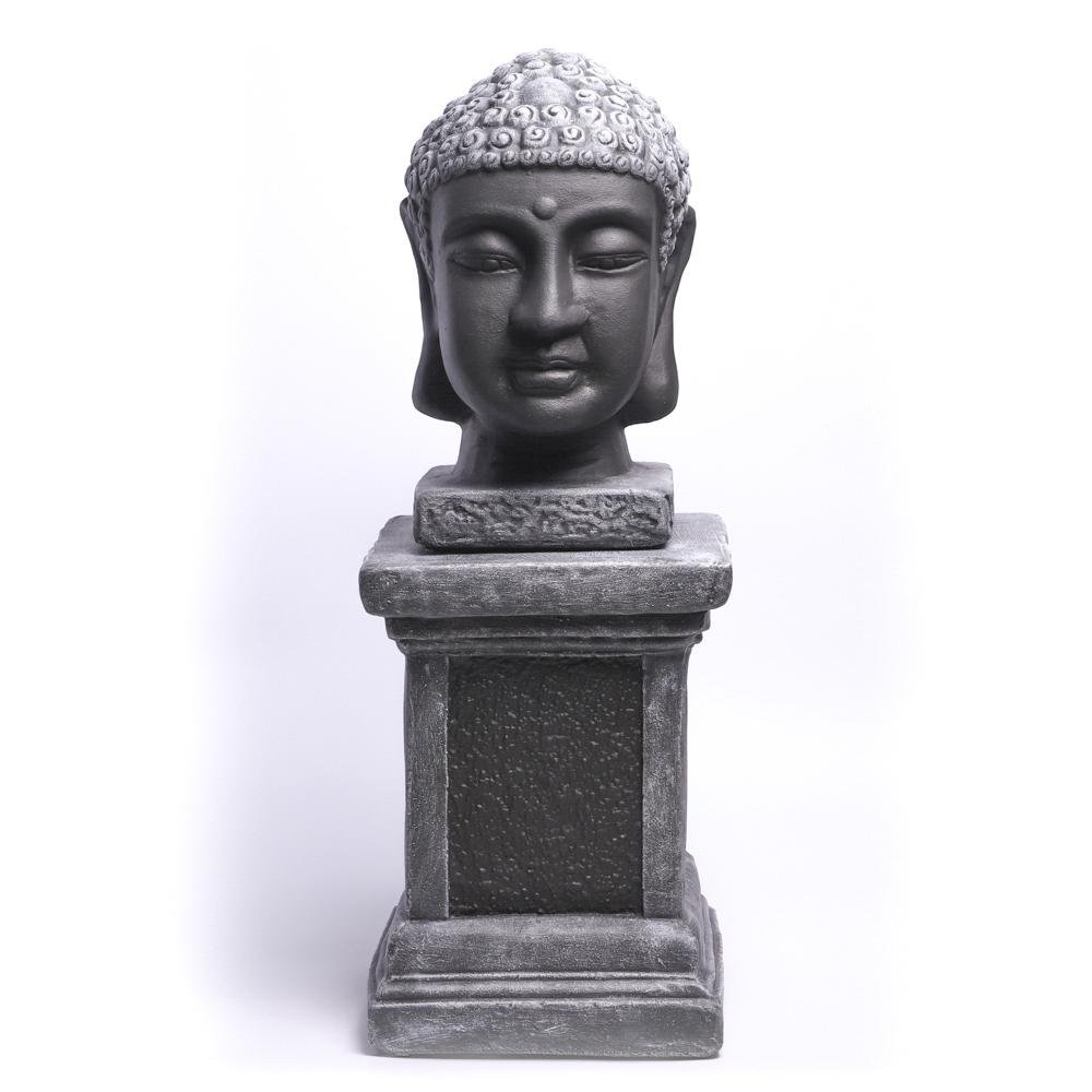 Buddha Lombok auf Säule - Tiefes Kunsthandwerk