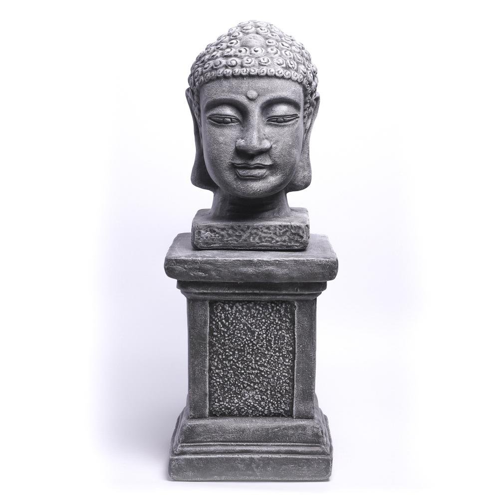 Buddha Lombok auf Säule - Tiefes Kunsthandwerk