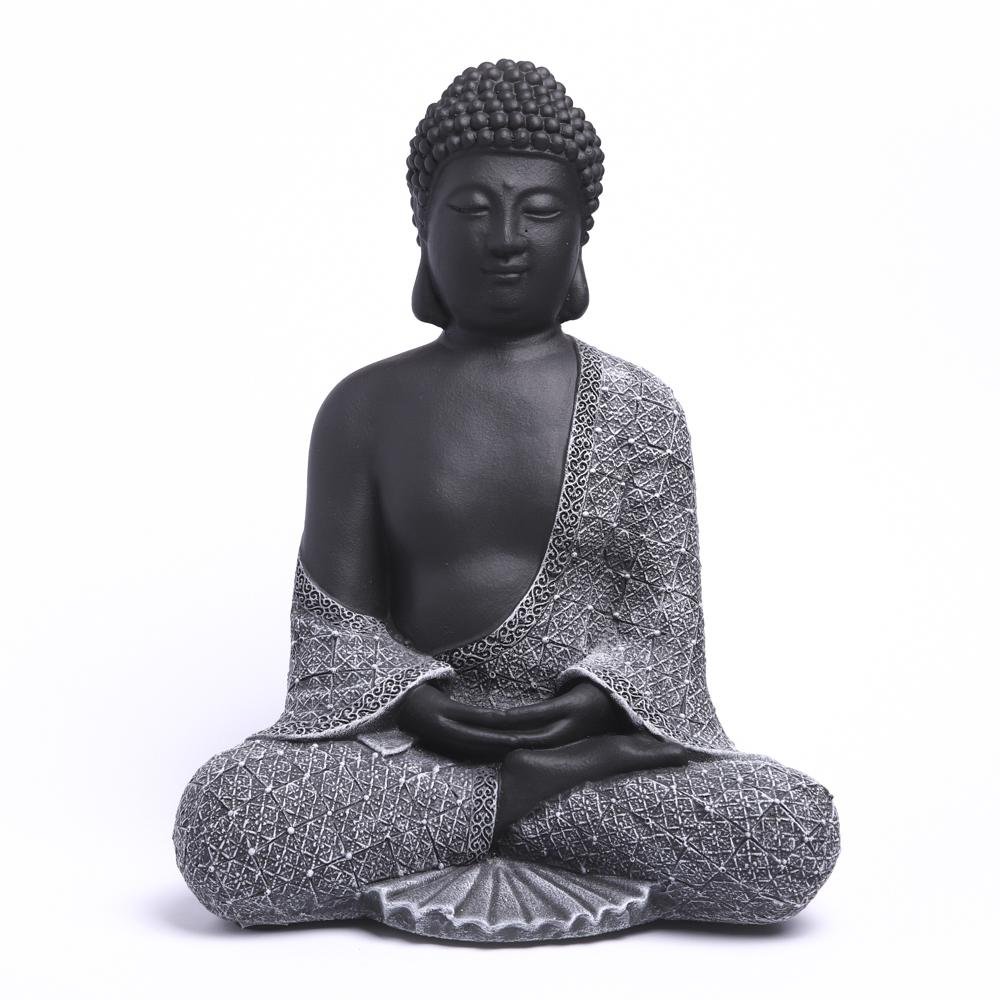 buddha-figur-stehend-tiefes kunsthandwerk-schwarz