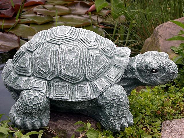 Schildkröte groß - Tiefes Kunsthandwerk